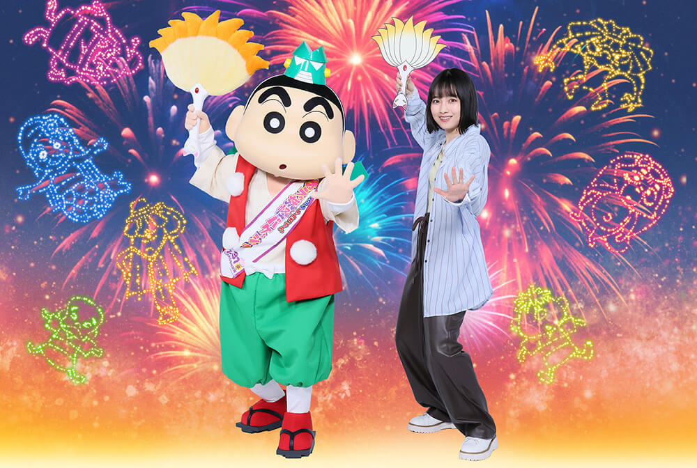 しんちゃん×TOMOOコラボ写真